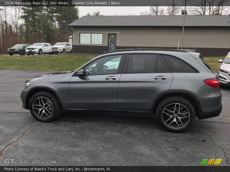 Selenite Grey Metallic / Black 2018 Mercedes-Benz GLC 300 4Matic
