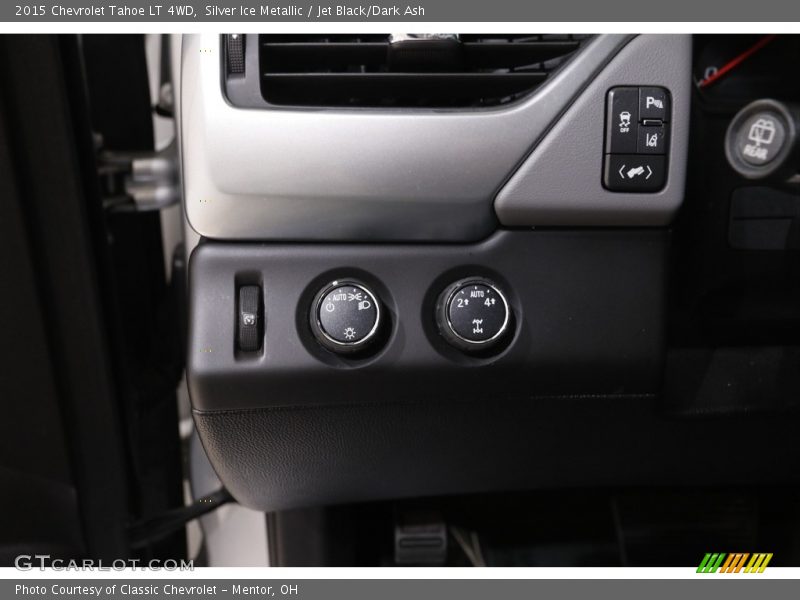 Silver Ice Metallic / Jet Black/Dark Ash 2015 Chevrolet Tahoe LT 4WD