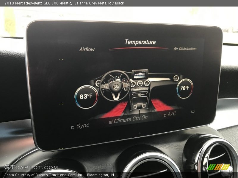 Selenite Grey Metallic / Black 2018 Mercedes-Benz GLC 300 4Matic