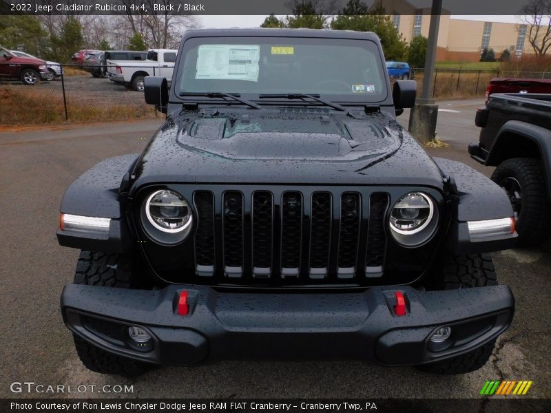 Black / Black 2022 Jeep Gladiator Rubicon 4x4