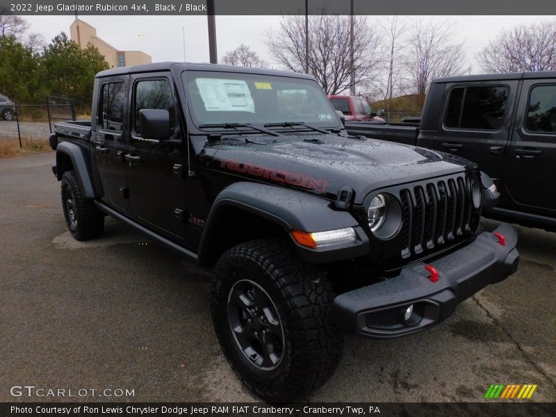Front 3/4 View of 2022 Gladiator Rubicon 4x4