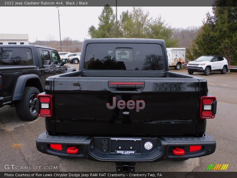 Black / Black 2022 Jeep Gladiator Rubicon 4x4