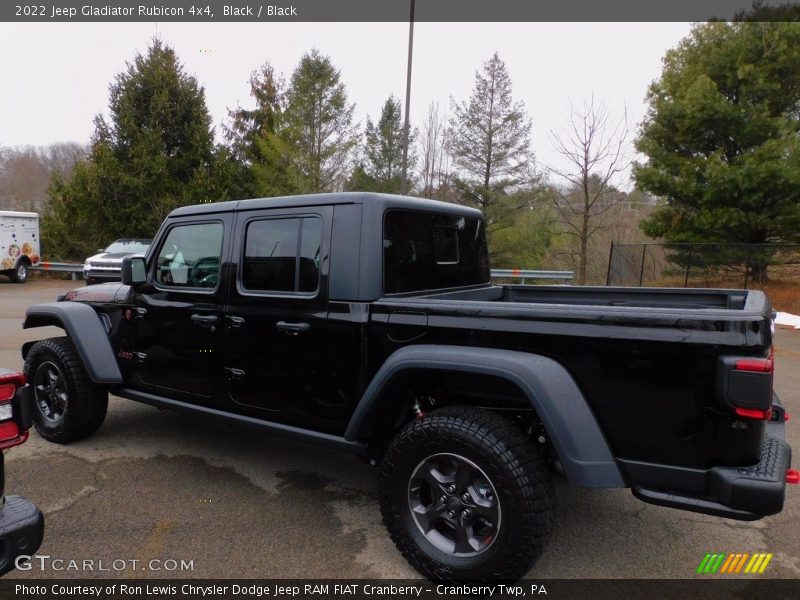 Black / Black 2022 Jeep Gladiator Rubicon 4x4