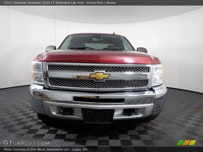 Victory Red / Ebony 2013 Chevrolet Silverado 1500 LT Extended Cab 4x4