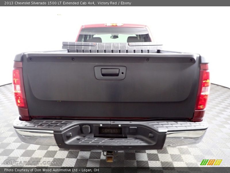 Victory Red / Ebony 2013 Chevrolet Silverado 1500 LT Extended Cab 4x4