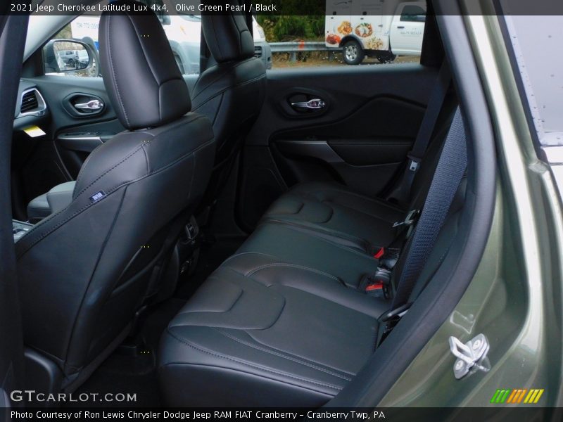 Olive Green Pearl / Black 2021 Jeep Cherokee Latitude Lux 4x4
