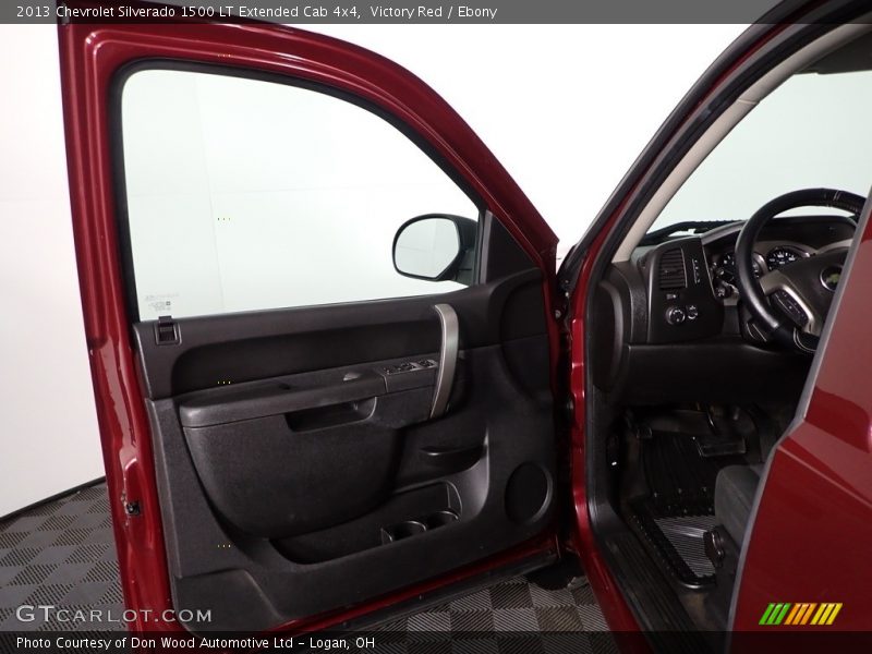 Victory Red / Ebony 2013 Chevrolet Silverado 1500 LT Extended Cab 4x4