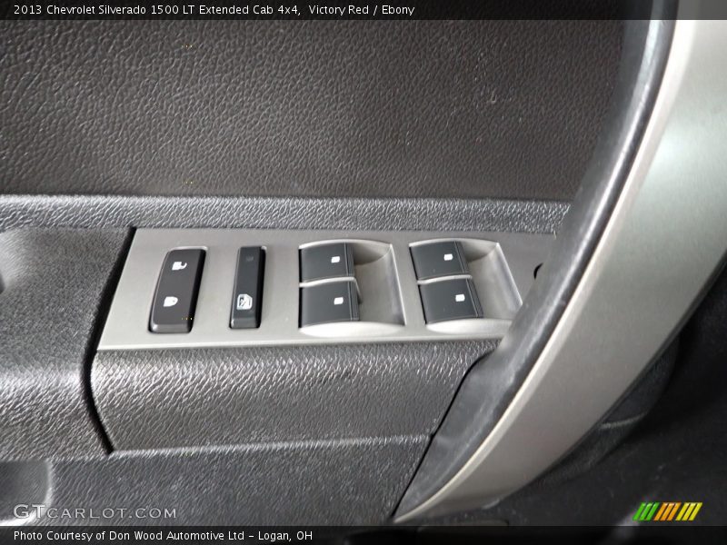 Victory Red / Ebony 2013 Chevrolet Silverado 1500 LT Extended Cab 4x4