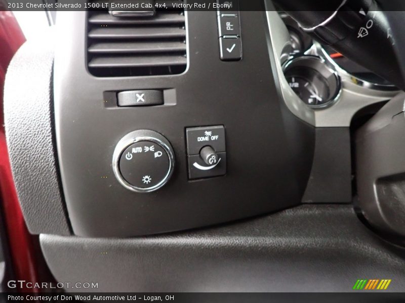 Victory Red / Ebony 2013 Chevrolet Silverado 1500 LT Extended Cab 4x4