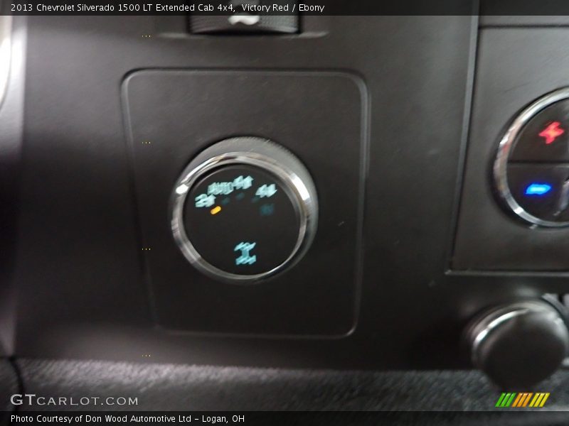 Victory Red / Ebony 2013 Chevrolet Silverado 1500 LT Extended Cab 4x4