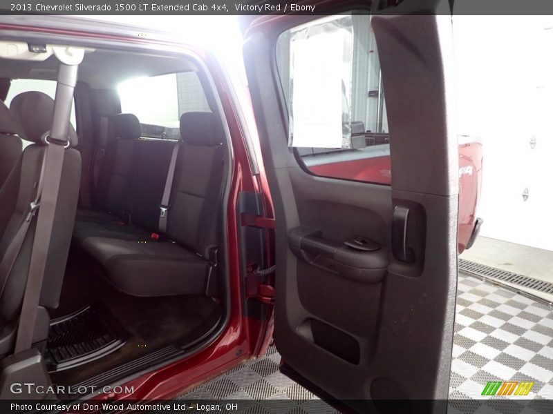 Victory Red / Ebony 2013 Chevrolet Silverado 1500 LT Extended Cab 4x4