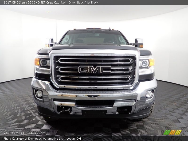 Onyx Black / Jet Black 2017 GMC Sierra 2500HD SLT Crew Cab 4x4