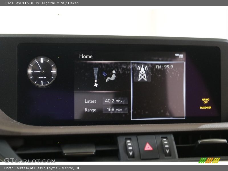 Nightfall Mica / Flaxen 2021 Lexus ES 300h