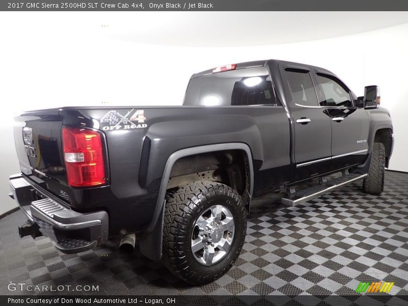 Onyx Black / Jet Black 2017 GMC Sierra 2500HD SLT Crew Cab 4x4