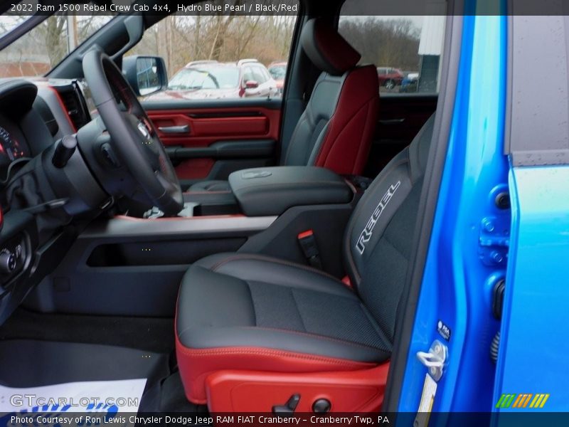 Front Seat of 2022 1500 Rebel Crew Cab 4x4