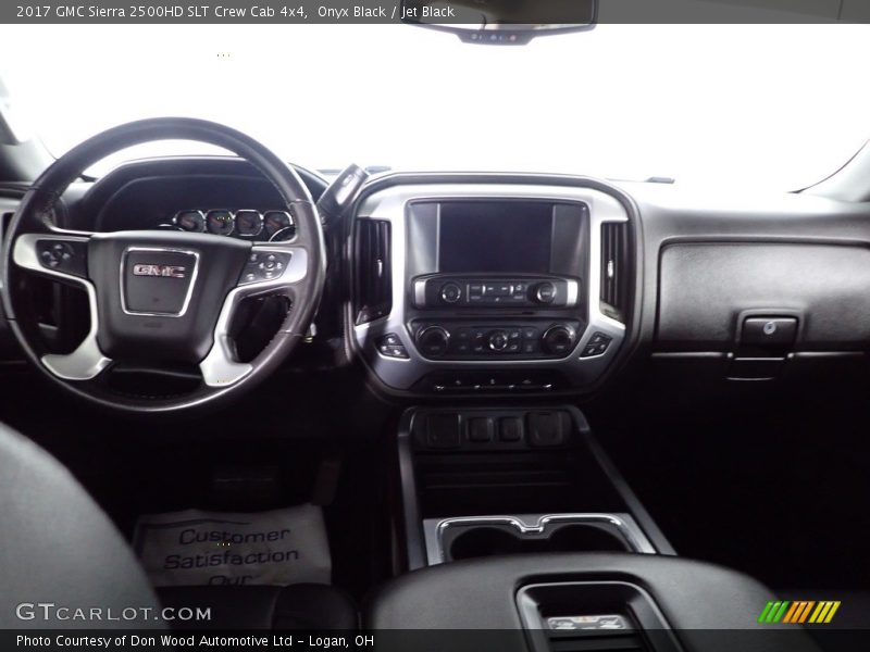 Onyx Black / Jet Black 2017 GMC Sierra 2500HD SLT Crew Cab 4x4