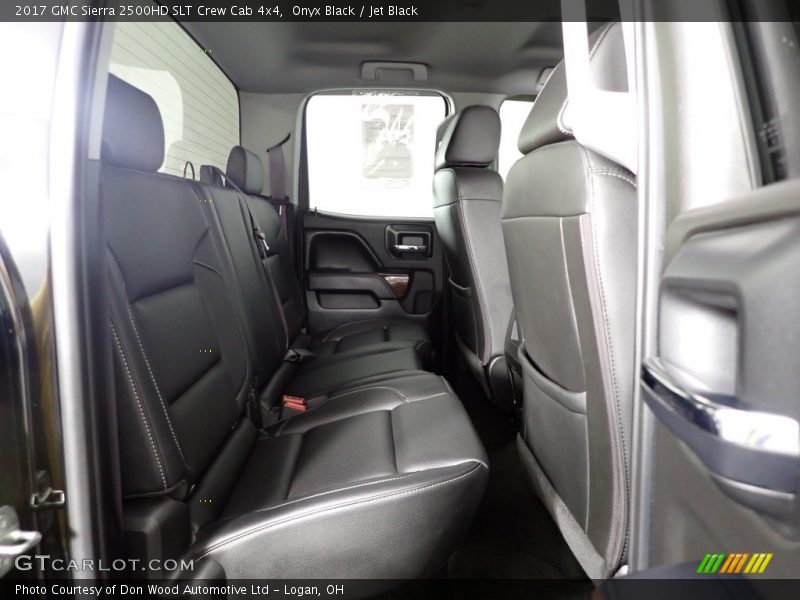 Rear Seat of 2017 Sierra 2500HD SLT Crew Cab 4x4