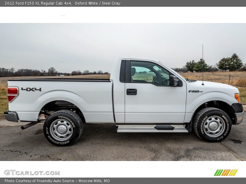  2012 F150 XL Regular Cab 4x4 Oxford White
