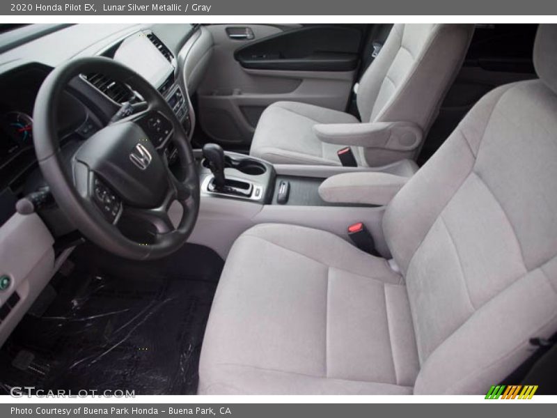 Lunar Silver Metallic / Gray 2020 Honda Pilot EX