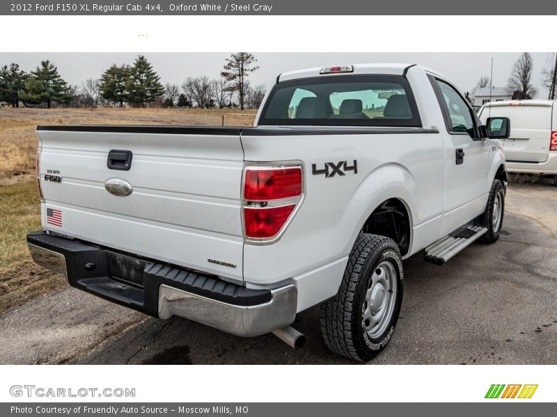  2012 F150 XL Regular Cab 4x4 Oxford White