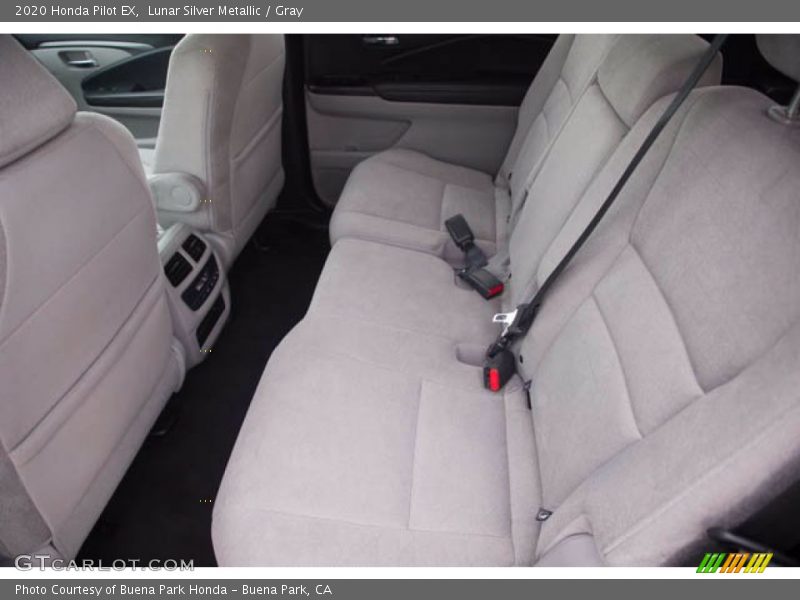 Lunar Silver Metallic / Gray 2020 Honda Pilot EX