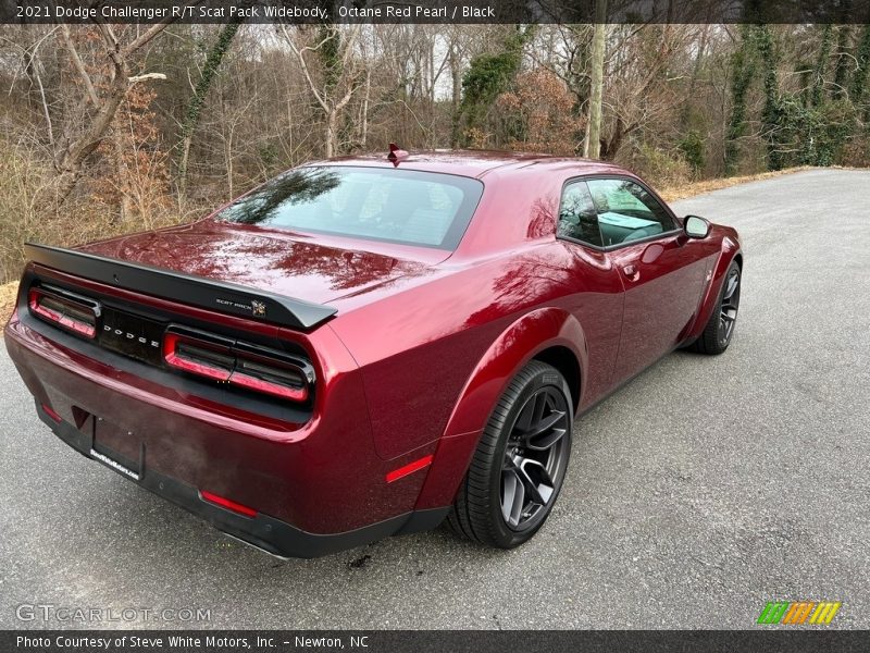Octane Red Pearl / Black 2021 Dodge Challenger R/T Scat Pack Widebody