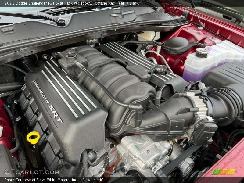 Octane Red Pearl / Black 2021 Dodge Challenger R/T Scat Pack Widebody