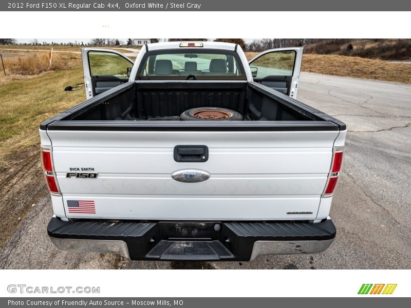 Oxford White / Steel Gray 2012 Ford F150 XL Regular Cab 4x4