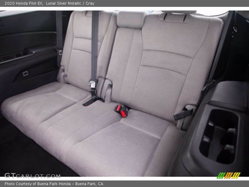Lunar Silver Metallic / Gray 2020 Honda Pilot EX