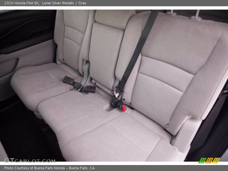 Lunar Silver Metallic / Gray 2020 Honda Pilot EX