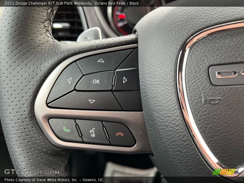 Octane Red Pearl / Black 2021 Dodge Challenger R/T Scat Pack Widebody