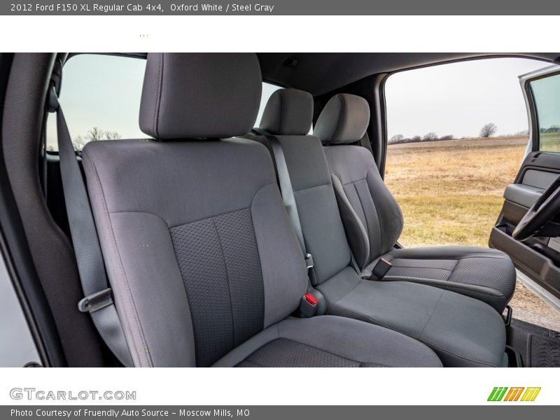 Front Seat of 2012 F150 XL Regular Cab 4x4
