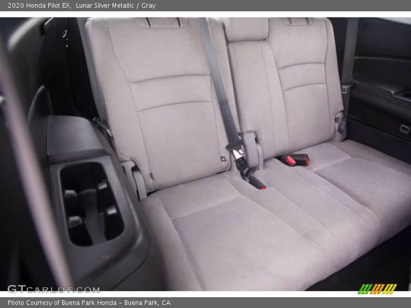 Lunar Silver Metallic / Gray 2020 Honda Pilot EX