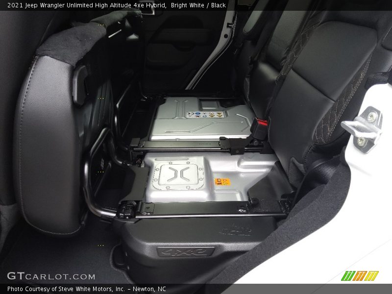 Rear Seat of 2021 Wrangler Unlimited High Altitude 4xe Hybrid