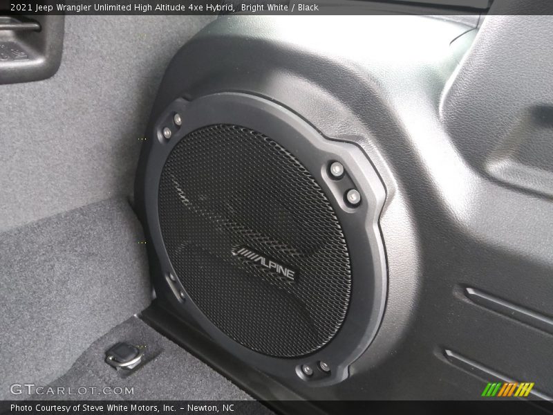 Audio System of 2021 Wrangler Unlimited High Altitude 4xe Hybrid