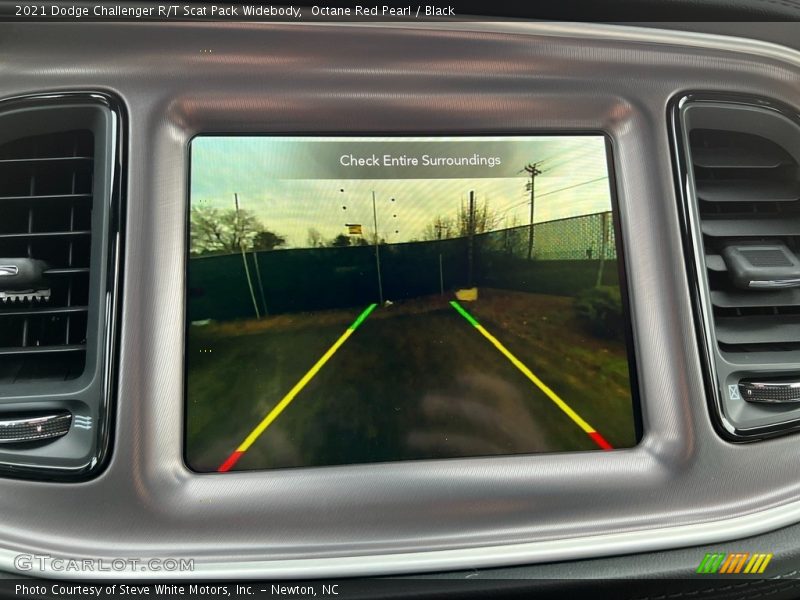 Octane Red Pearl / Black 2021 Dodge Challenger R/T Scat Pack Widebody