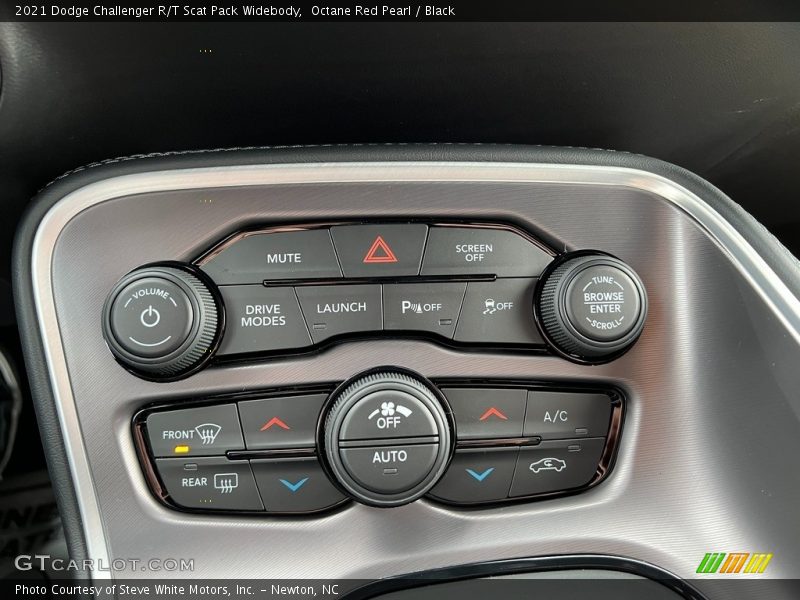 Octane Red Pearl / Black 2021 Dodge Challenger R/T Scat Pack Widebody