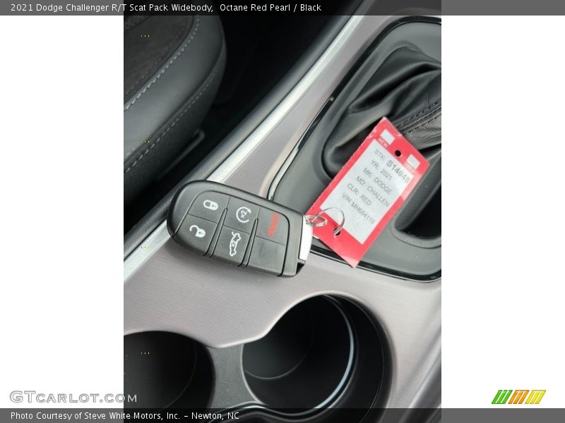 Octane Red Pearl / Black 2021 Dodge Challenger R/T Scat Pack Widebody