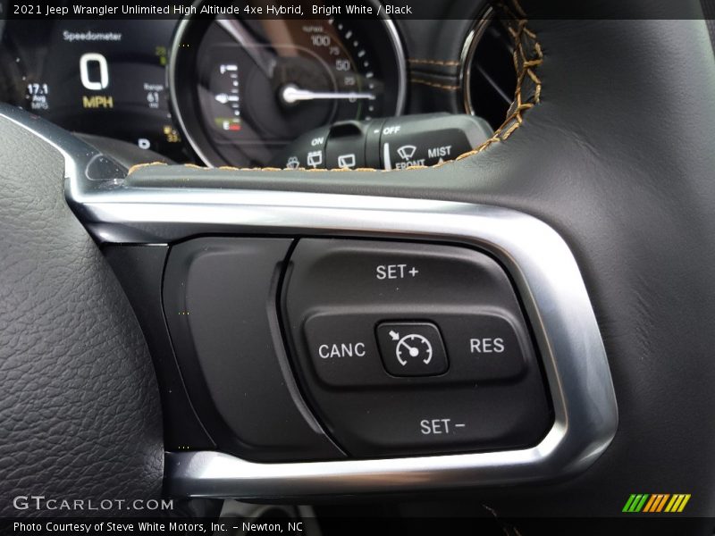  2021 Wrangler Unlimited High Altitude 4xe Hybrid Steering Wheel