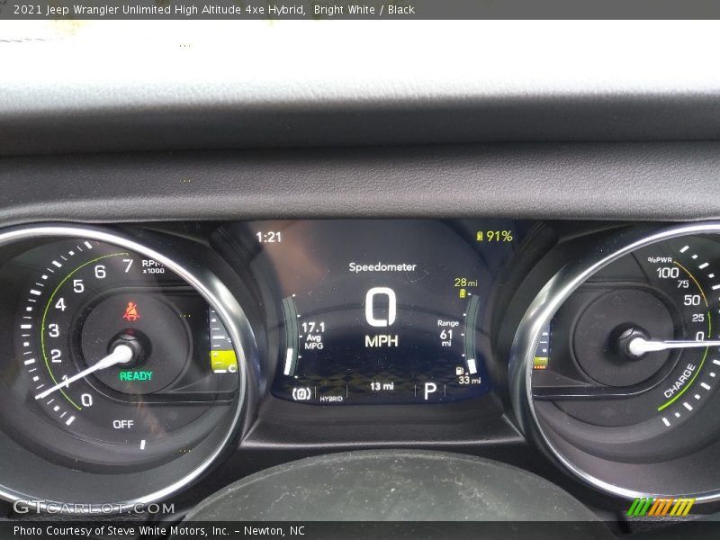  2021 Wrangler Unlimited High Altitude 4xe Hybrid High Altitude 4xe Hybrid Gauges
