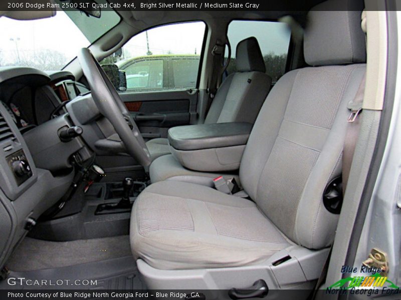 Bright Silver Metallic / Medium Slate Gray 2006 Dodge Ram 2500 SLT Quad Cab 4x4