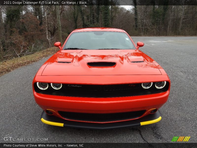 Go Mango / Black 2021 Dodge Challenger R/T Scat Pack