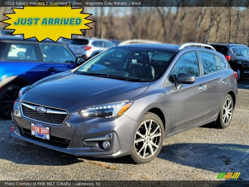 Magnetite Gray Metallic / Black 2019 Subaru Impreza 2.0i Limited 5-Door