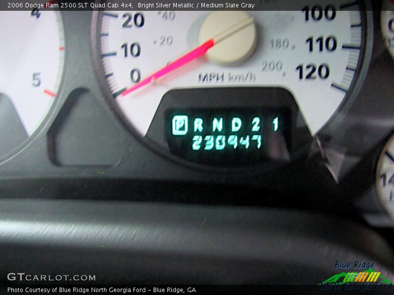 Bright Silver Metallic / Medium Slate Gray 2006 Dodge Ram 2500 SLT Quad Cab 4x4