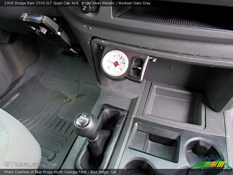 Bright Silver Metallic / Medium Slate Gray 2006 Dodge Ram 2500 SLT Quad Cab 4x4