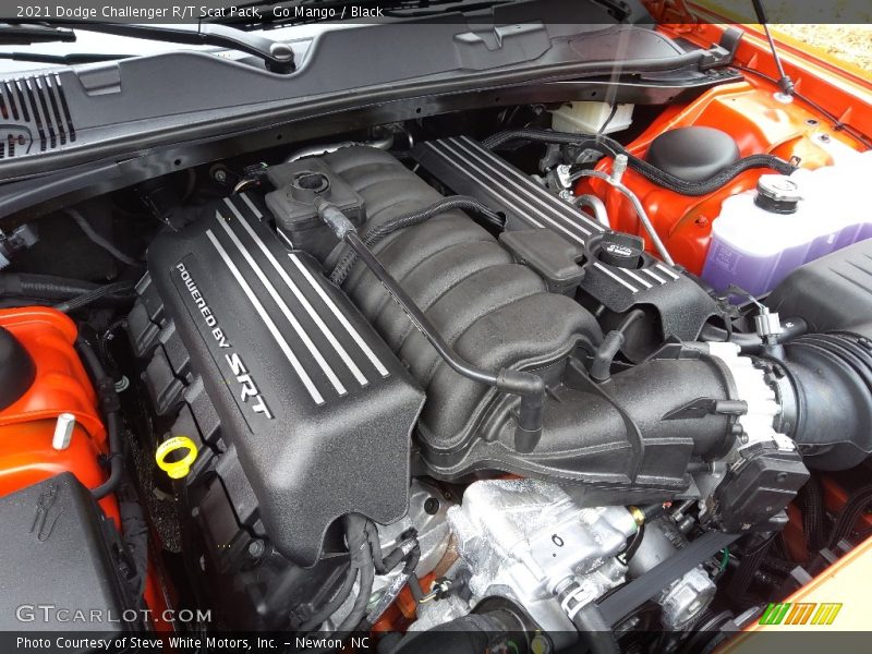 Go Mango / Black 2021 Dodge Challenger R/T Scat Pack