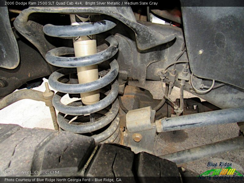 Bright Silver Metallic / Medium Slate Gray 2006 Dodge Ram 2500 SLT Quad Cab 4x4