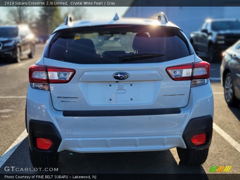 Crystal White Pearl / Gray 2019 Subaru Crosstrek 2.0i Limited