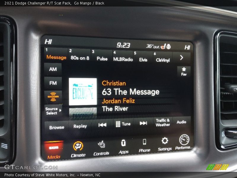 Go Mango / Black 2021 Dodge Challenger R/T Scat Pack