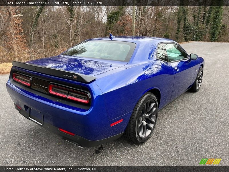 Indigo Blue / Black 2021 Dodge Challenger R/T Scat Pack